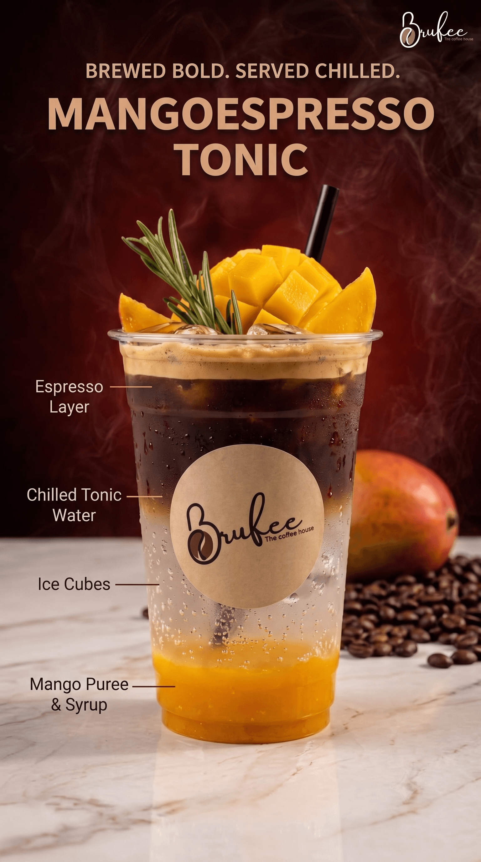 Mango Espresso Tonic